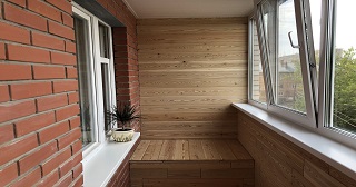 Отделка, остекление, утепление балконов в донском от 208 руб. м/2.