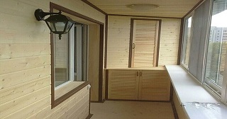 Отделка балкона под ключ Донской, цена от 5806 руб.